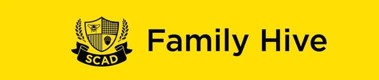 The SCAD Family Hive Logo